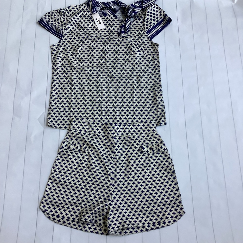 Two Piece Women’s Casual Short Set